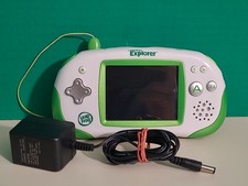 Leapfrog Leapster Explorer Learning Handheld Game System With Power Cord Works