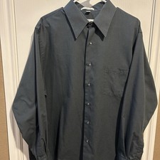 Van Heusen Men's Long Sleeve Dress Shirt, Button-Up, Size XL