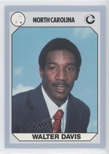 1990 Collegiate Collection North Carolina Tar Heels Walter Davis #9 HOF 1z2