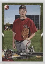 2018 Bowman Prospects Camo Taylor Clarke #BP113 0w7