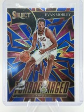 2021-22 Panini Select - Turbocharged Evan Mobley #10 Blue Prizm (RC) ⭐️