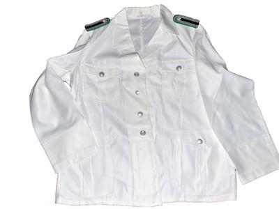 DDR MdI Uniformjacke Oberwachtmeister Volkspolizei weiß Verkehrspolizei m56-1