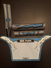 SE Racing BMX Ripper Pad Set And Rad Plate 