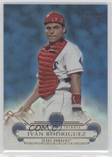 2014 Topps Tribute Blue 5/99 Ivan Rodriguez #67 HOF 1m8