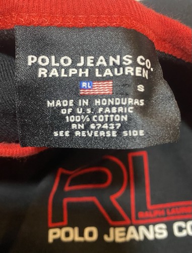 Women’s Polo Jeans Ralph Lauren Vintage 3/4 Sleeve Shirt Small - Picture 3 of 7