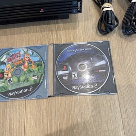 Sony Playstation 2 PS2 Fat Console BUNDLE With 3 Games. Tested!