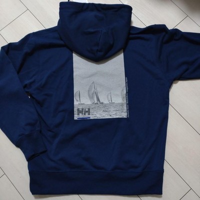 Helly Hansen HH Sailing Graphic Parka Navy S Field Environment-Friendly Material