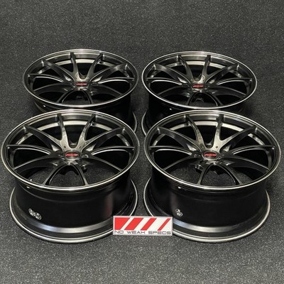 Rays Volk Racing G25 19x9.5 +45 5x114.3 WHEELs RIMs WRX STI G35 G37 te37 subaru