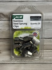 ALM GH025 Klipsy do skoków ze stali nierdzewnej Pakiet 25 G Klipsy Części zamienne do szklarni