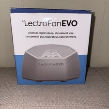 LectroFan ASM1020 EVO White Noise Non-Looping Sleep Sound Machine New