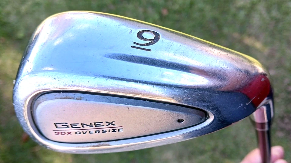 Nickent Genex 3DX Oversize 9 Iron Speedrated 75 Graphite Reg Flex 40.25" 38.25" - Image 2 of 4