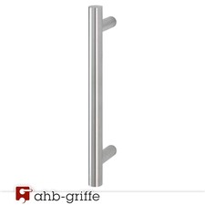 Hoppe Haustürgriff E5011 Edelstahl matt Durchmesser 30 mm 400 Lochabstand 300