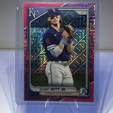 BOBBY WITT JR 2024 BOWMAN CHROME #59 PINK MOJO /199