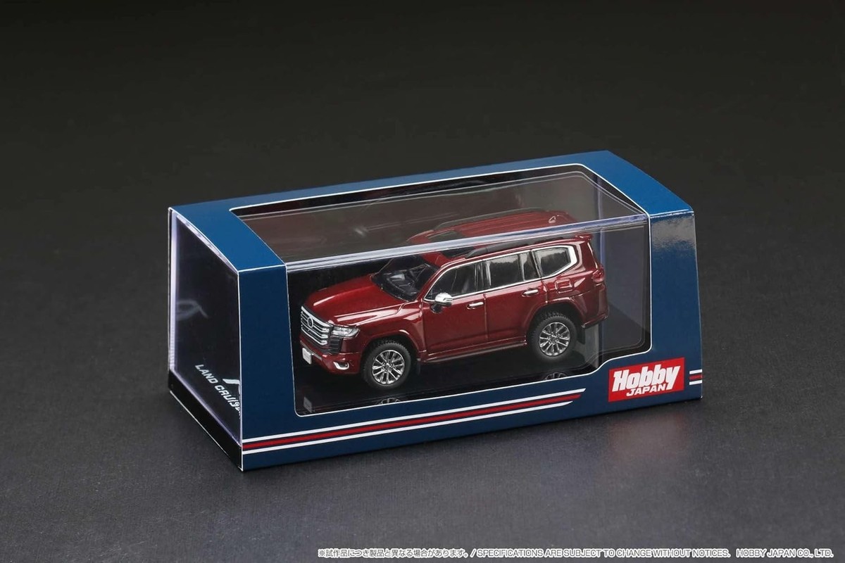 ミニカー y HJ64 1/64 Toyota Land Cruiser (JA300W) ZX Dark Red Mica