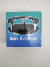 Echo Dot Speaker Stand Black Precision Fit Holder for Enhanced Stability
