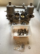 BMC Mowog Twin SU carbs on manifold etc. #131