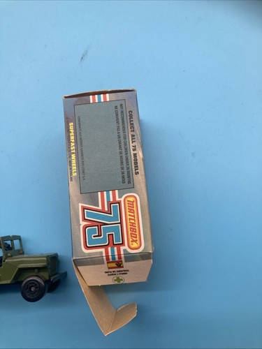 Jeep blindado Matchbox Superfast 48 con caja - Imagen 4 de 5
