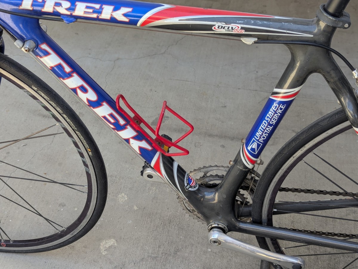 Trek USPS Carbon Oclv 120 53cm Road bike 9spd. Made In Usa LOS