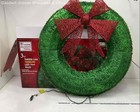 IOB Home Accents Holiday 3ft. Yuletide Lane Twinkling LED Tinsel Wreath — photo 1
