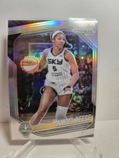 2025 Panini Prizm WNBA - Angel Reese #92 Silver Prizm - Chicago Sky - 3c