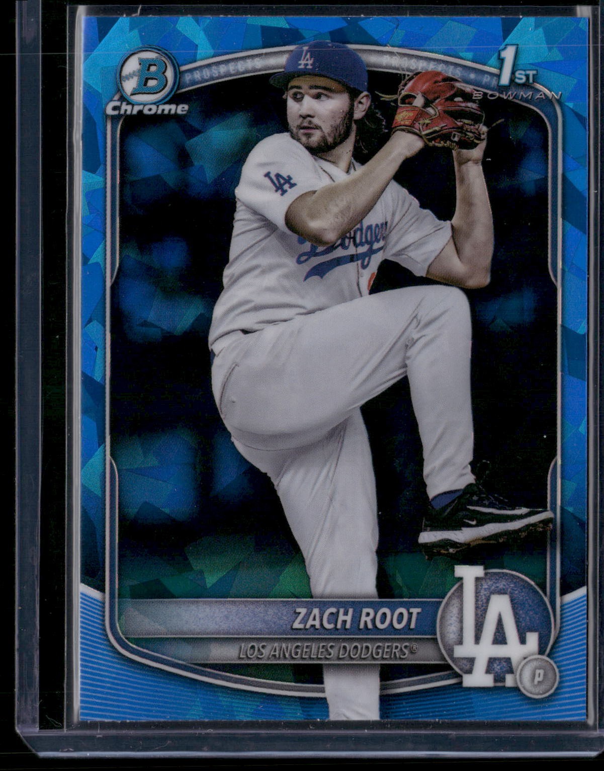 2025 Bowman Draft Zach Root 1st Bowman Sapphire #BDC22 Los Angeles Dodgers 33
