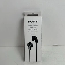 Sony In-Ear Headphones. Stereo Audio Earbud Earphones. Lightweight