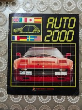 vintage stickers album panini Auto 2000 complete sticker