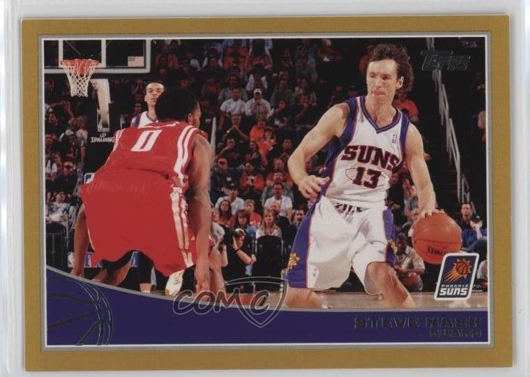 2009-10 Topps Gold 654/2009 Steve Nash #240 HOF 1u6