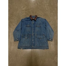 Vintage Workwear Denim Heavy Chore Jacket