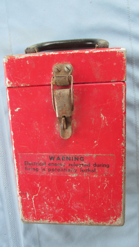 Vintage VME Nitro Consult No. 225 Blasting Machine-Emrick & Hill Denver Colo.-