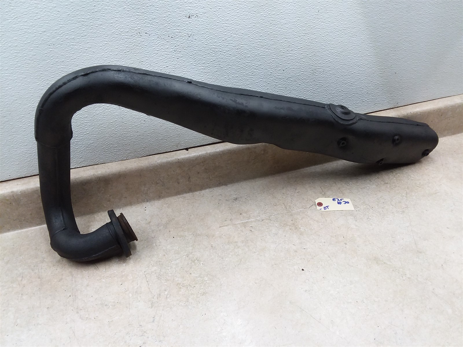 Yamaha DT360 DT250 Enduro Original Exhaust Muffler Chamber 1975 1974 #30 ARP E25