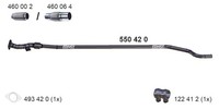 Abgasrohr Ernst 550420 FüR Punto Evo Fiat Van 199AXB11 199AXB1A 199BXB1A
