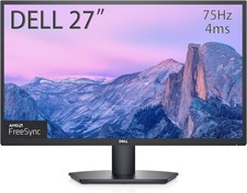 Dell SE2722HX 27" VA FHD Monitor 75 Hz 4 ms FreeSync, Tilt Adjustment HDMI  VGA
