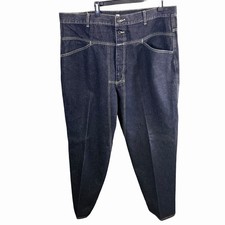 Vtg 90s Y2K Marithe Francois Girbaud Mens 3263 Black 42L Cargo Wide Leg Baggy