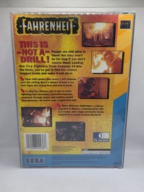 Fahrenheit (Sega 32X, 1995) Sega CD CIB Complete 2 Discs W/ Manual + Reg Card