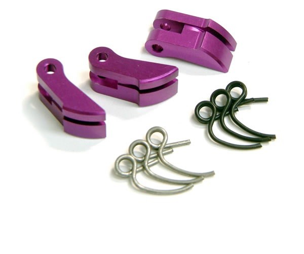 Fastrax Purple Heavy Aluminium Clutch Shoe (Inc 1.0 & 1.1mm Springs)