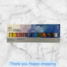 Winsor Newton Cotman Watercolour Paint Starter Set 12 x 8ml BRAND NEW SHIP