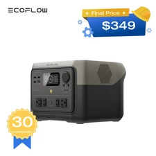 EcoFlow New RIVER 2 Max Portable Power Station 512Wh LFP Generator for Outdoor