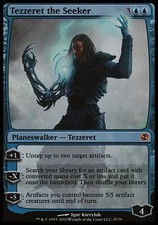 Tezzeret the Seeker -Foil Near Mint MTG Duel Decks: Elspeth vs Tezzeret