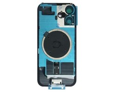 Premium iPhone 16 Plus white color Back Glass Replacement with Logo   Magnetic