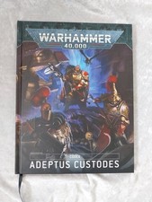 Games Workshop Warhammer 40k Codex Adeptus Custodes - Hardback Book