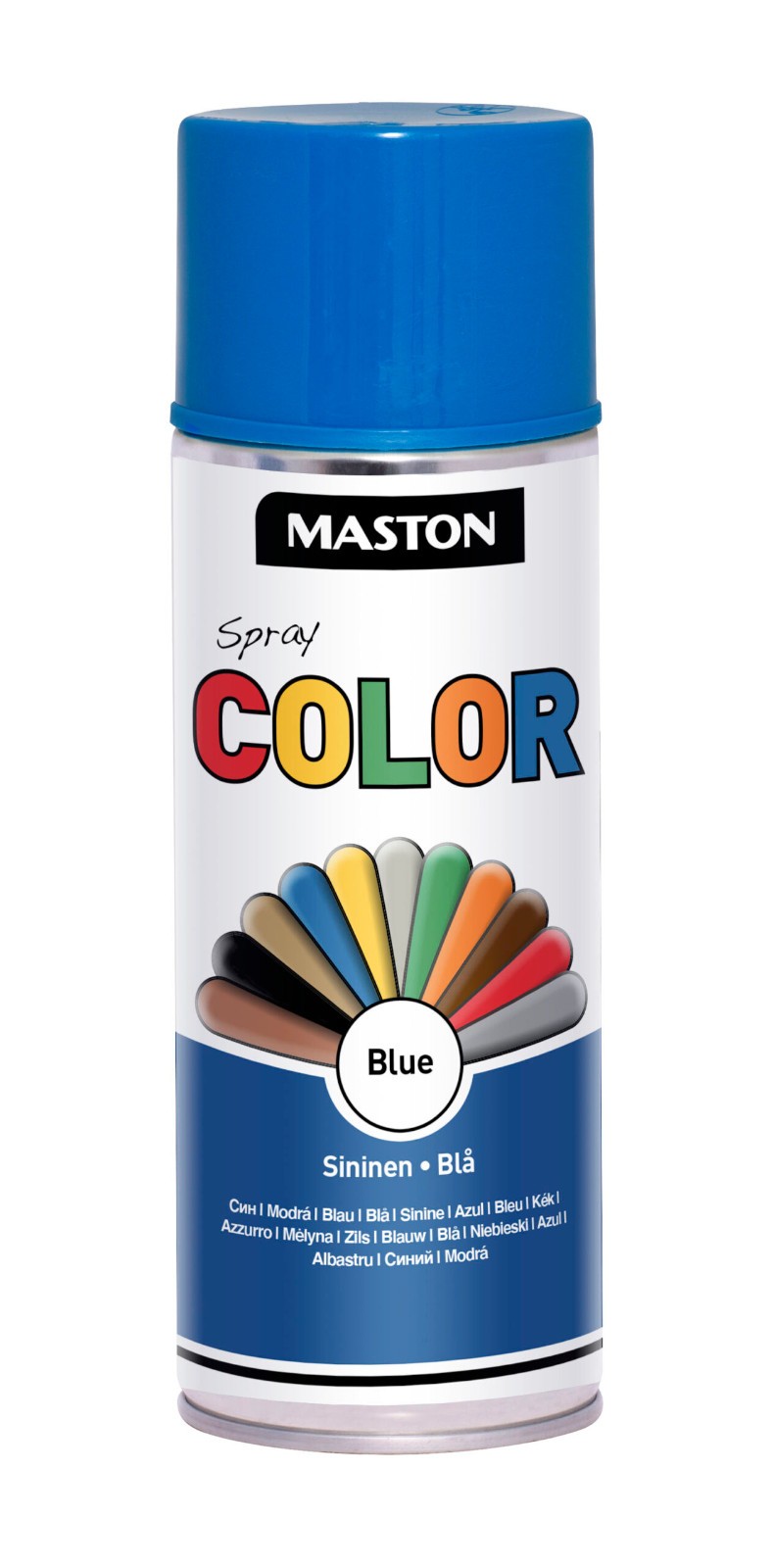 Maston Spray Paint Color Blue Gloss 400ml
