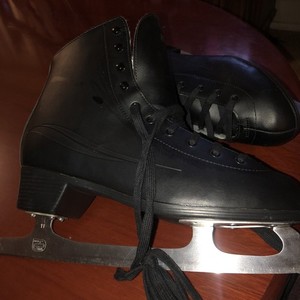 Cascade Lake Placid Men’s Sz 12 Ice Skates 11 inch Blade Excellent Condition