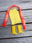 Vintage 1970 Barbie #1464 Anti-Freezers Yellow Boots Scarf Top