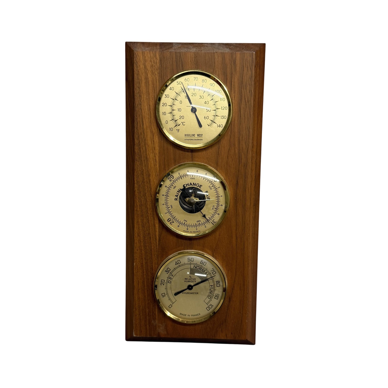 Thermometer Barometer Hygrometer