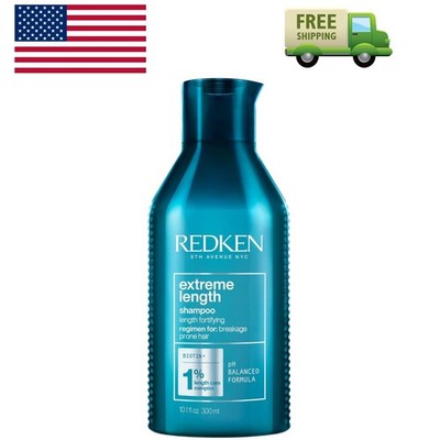 Redken Extreme Length Biotin Shampoo For Longer Hair   Promotes Healthy Hair ...
