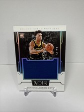 2023-24 Panini Noir - Rookie Jumbo Material Trayce Jackson-Davis #RJM-TJD /99...