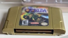 Nintendo 64 the Legend of Zelda: Majora's Mask Gold Holographic Edition