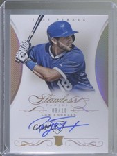 2016 Panini Flawless Rookie Signatures Gold 8/10 Jose Peraza #RF-JP Auto 4wu