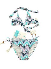 SNAPPER ROCK Girls Swimwear 2 Piece Bikini Set Size 2-3 Years UV50 NWT